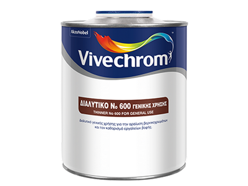 Vivechrom Διαλυτικό Ν0 600 Γενικής Χρήσης 4Lt