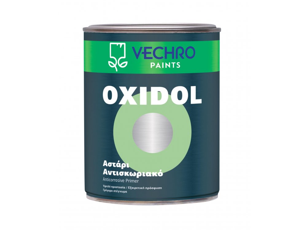 Vechro Oxidol Γκρι 0,750Lt Αστάρι Αντισκωριακό