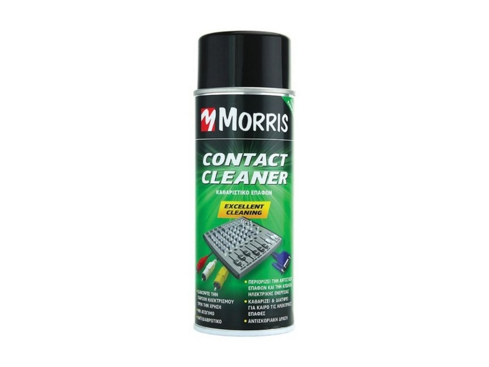 Morris Contact Cleaner Σπρέι Καθαριστικό Ηλεκτρικών Επαφών 0,40Lt
