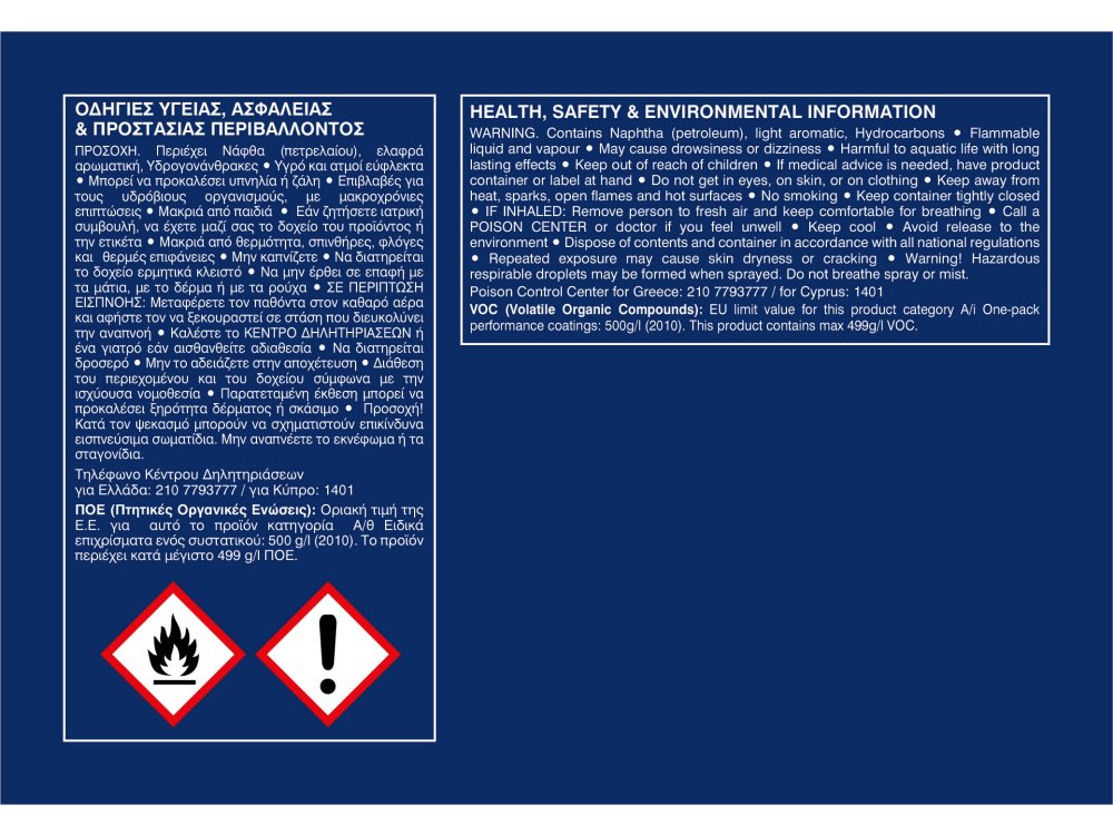 Vivechrom Αστάρι Μετάλλων Λευκό 0.750Lt Αντισκωριακό Υπόστρωμα Μεταλλικών Επιφανειών