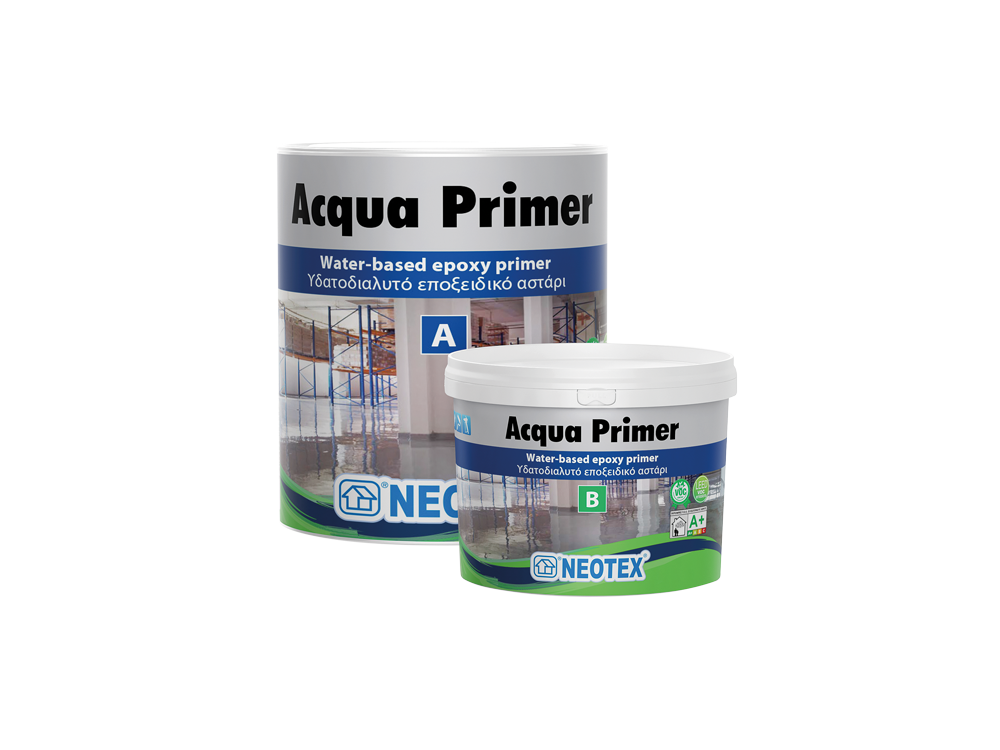 Neotex Acqua Primer 0,7Kg (A+B) Υδατοδιάλυτο Eποξειδικό Αστάρι Δύο Συστατικών