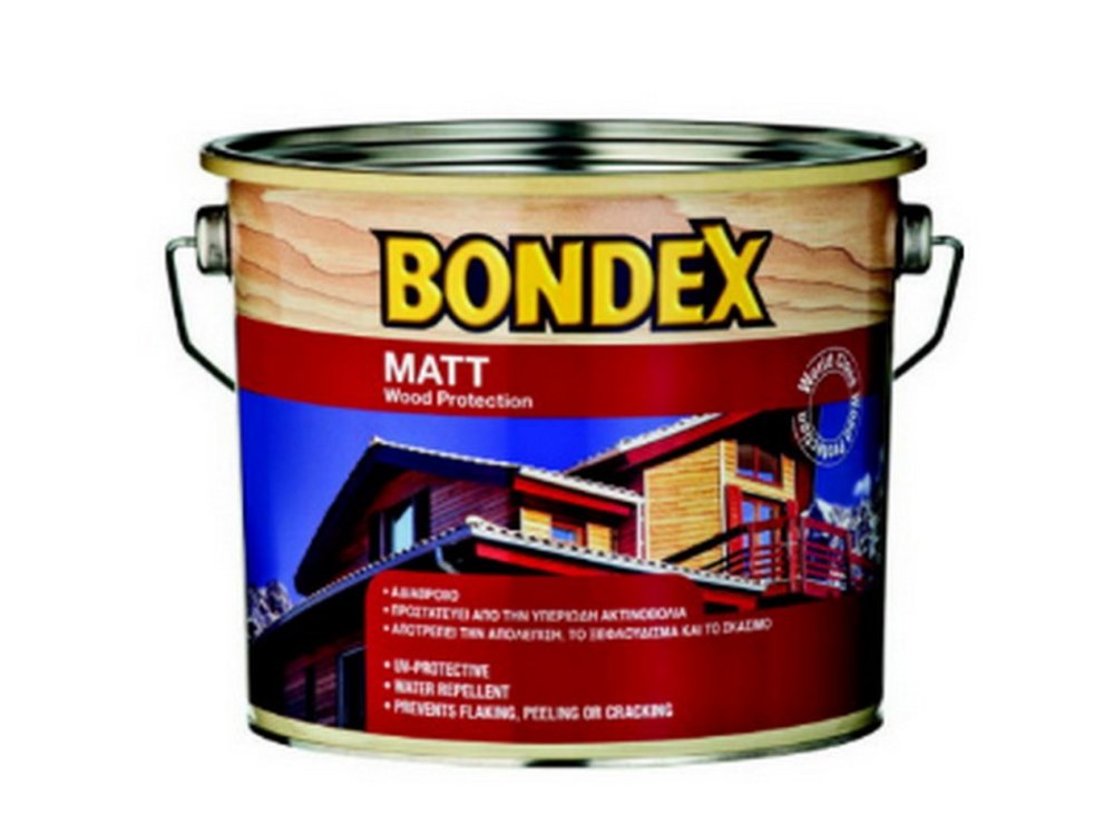 Bondex Matt 725 Palisander Έγχρωμο 0,75Lt Βερνίκι Εμποτισμού Ματ