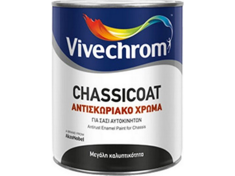 Vivechrom Chassicoat 23 Καφέ 0,750Lt Αντισκωριακό Χρώμα για Σασί Αυτοκινήτων