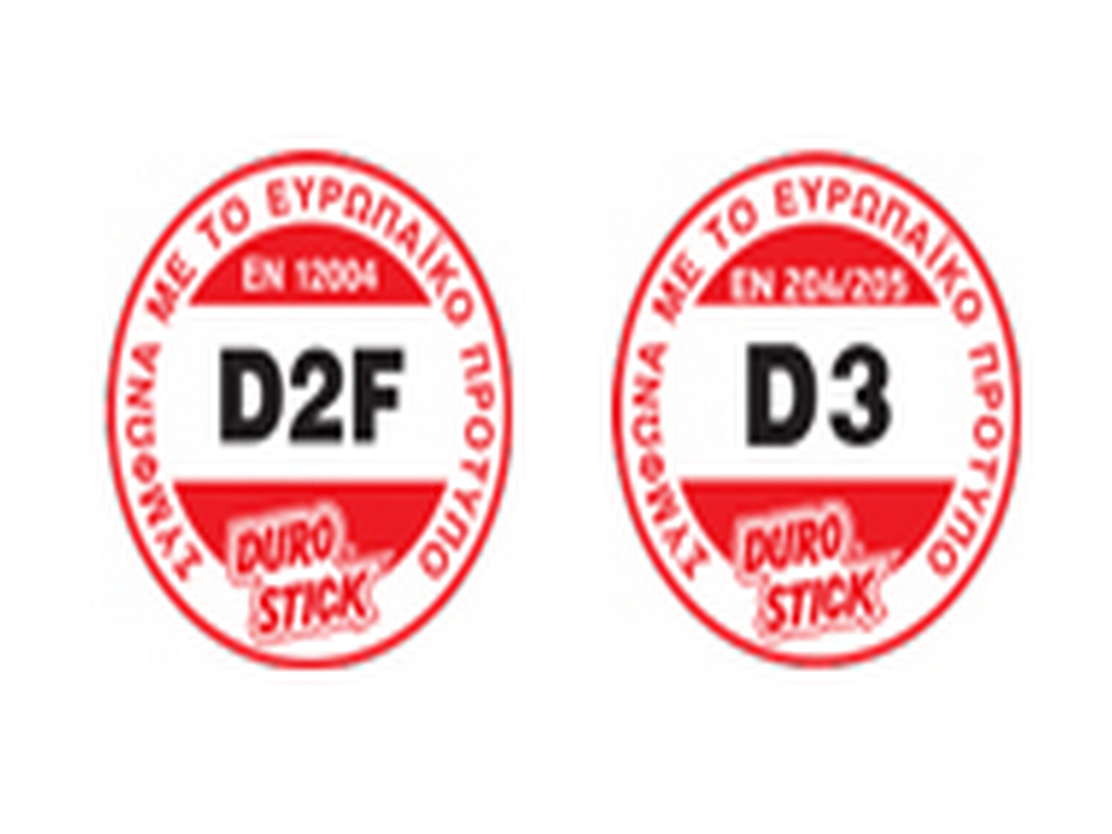 Durostick D- 100 Διάφανη 4Kg Ακρυλική Ξυλόκολλα Ταχείας Πήξεως Κρυσταλλιζέ Αδιάβροχη