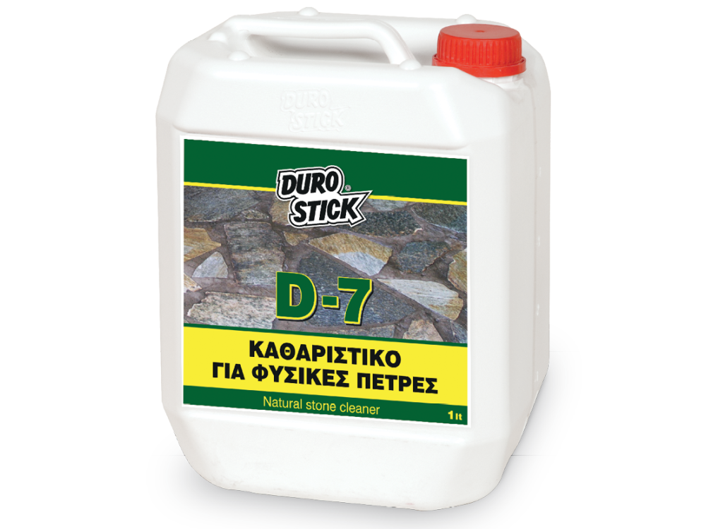 Durostick D- 7 Διάφανο 5Lt Καθαριστικό Φυσικών Πετρών