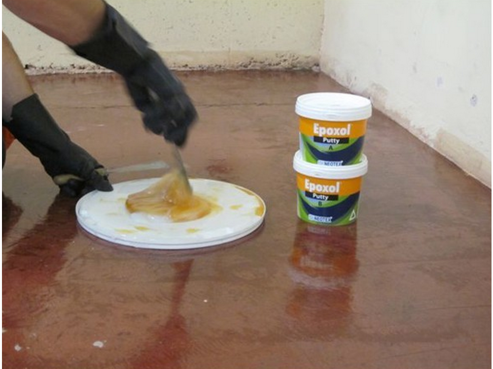 Neotex Epoxol Putty (Στόκος) 6Kg (A+B) Εποξειδικό Σύστημα Δύο Συστατικών για Σφράγιση -Στερέωση- Συγκόλληση