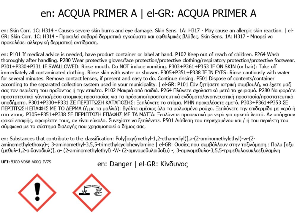 Neotex Acqua Primer 7Kg (A+B) Υδατοδιάλυτο Eποξειδικό Αστάρι Δύο Συστατικών
