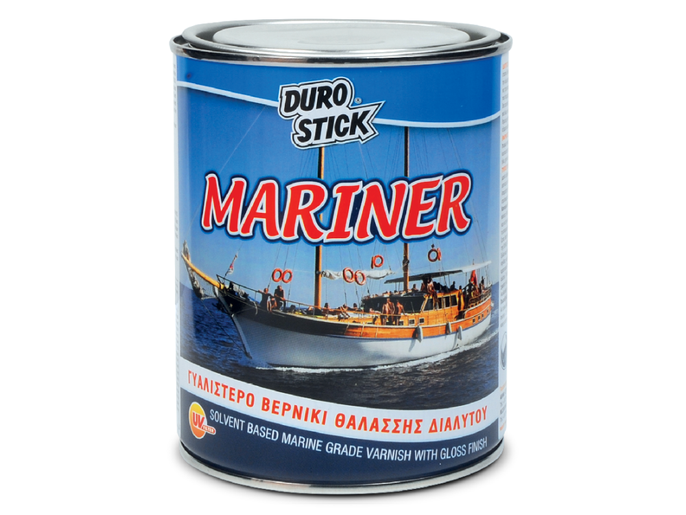 Durostick Mariner Διάφανο 0,75Lt Γυαλιστερό Βερνίκι Θαλάσσης Διαλύτου