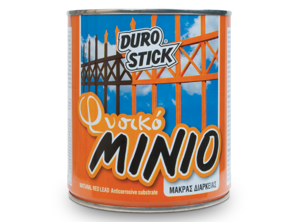 Durostick Μίνιο Φυσικό Πορτοκαλί 1Kg Αντιδιαβρωτικό Υπόστρωμα