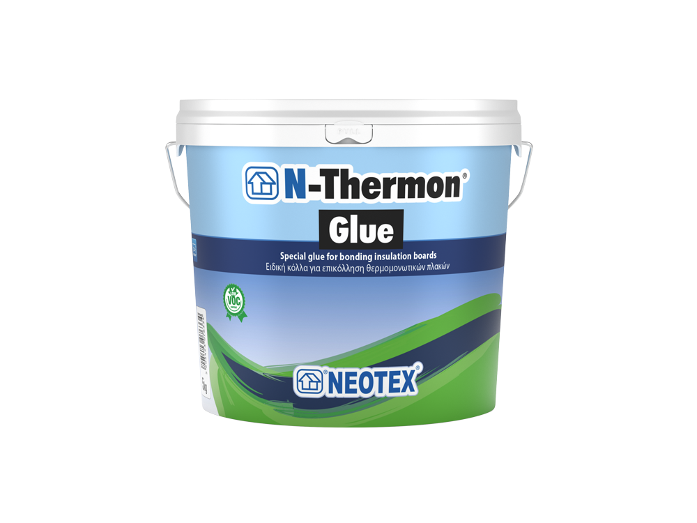 Neotex N-Thermon Glue 15Kg Ειδική Κόλλα για Τοποθέτηση Θερμομονωτικών Πλακών  N-Thermon
