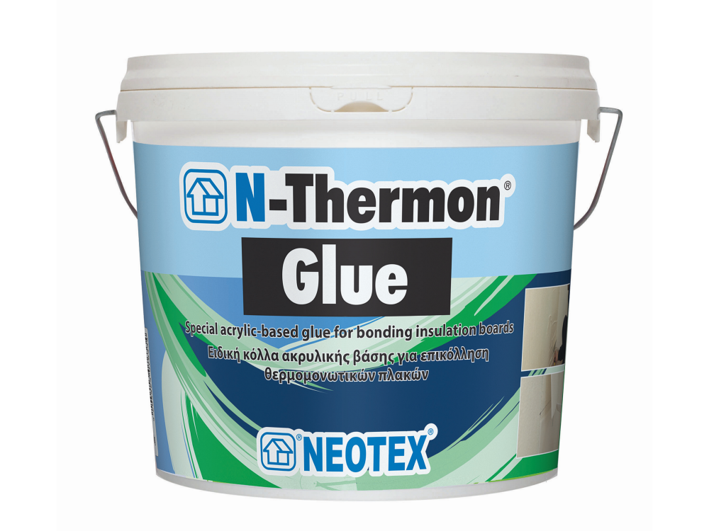 Neotex N-Thermon Glue 5Kg Ειδική Κόλλα για Τοποθέτηση Θερμομονωτικών Πλακών  N-Thermon