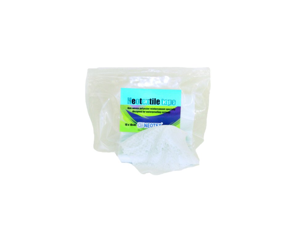 Neotex Neotextile Ταινία Γεωύφασμα 50gr/m2 Πολυεστερ. Οπλισμού κομμένο σε Λωρίδες 10m x 18cm   