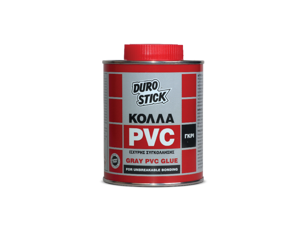 Durostick Κόλλα PVC Γκρι 0,5Kg