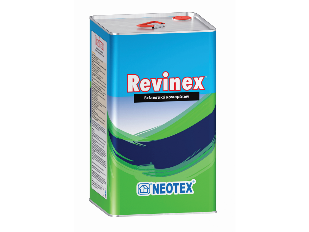 Neotex Revinex 18Kg Συμπολυμερές Γαλάκτωμα Βελτίωσης Κονιαμάτων και Επαλειπτικών Υλικών