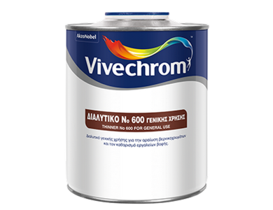 Vivechrom Διαλυτικό Νο 600 Γενικής Χρήσης 0,750Lt