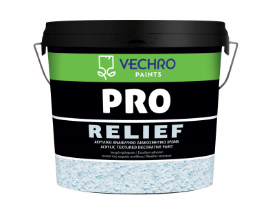 Vechro Pro Relief Λευκό 5kg Ακρυλικό Ανάγλυφο Διακοσμητικό χρώμα Ματ