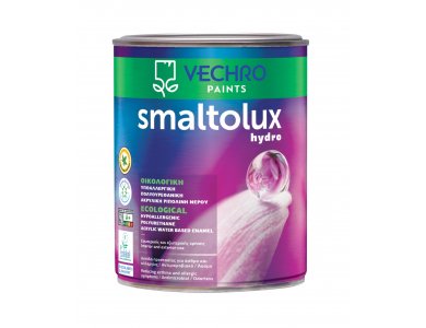 Vechrο Smaltοlux Ηydrο Λευκό 2,5Lt Οικολογική Υποαλλεργική Πολυουρεθανική - Ακρυλική Ριπολίνη Νερού Glοss