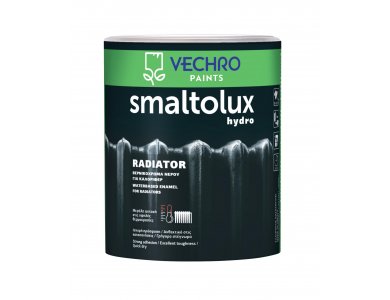 Vechrο Smaltolux Hydro Radiator Λευκό 0,750Lt Βερνικόχρωμα Νερού για Καλοριφέρ Σατινέ