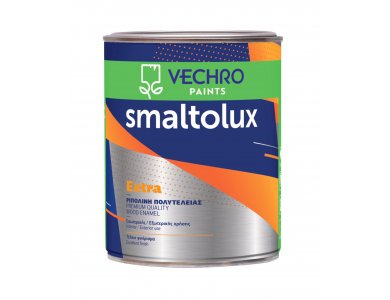 Vechro Smaltolux Extra Λευκό 0,750Lt Ριπολίνη πολυτελείας Διαλύτου Satin