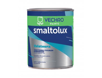 Vechrο Smaltοlux Velatοura Λευκό 2,5Lt Υπόστρωμα Διαλύτου Ξύλινων επιφανειών