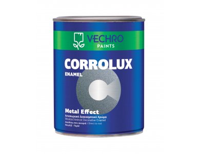 Vechro Corrolux Metal Effect Λευκό 2,5Lt Αντισκωριακό Διακοσμητικό χρώμα Μεταλλιζέ – Περλέ υφής