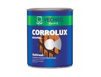 Vechro Corrolux Antirust No300 Λευκό 2,5Lt Αντισκωριακό χρώμα Γυαλιστερό