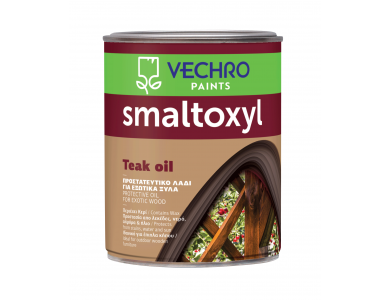 Vechro Smaltoxyl Teak Oil 2,5Lt Προστατευτικό Λάδι για Εξωτικά Ξύλα