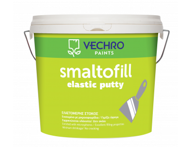 Vechro Smaltofill Elastic Putty Γκρι 1Kg Ελαστομερής Στόκος