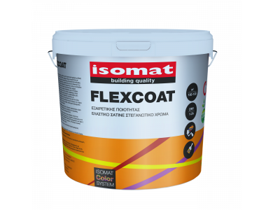 Isomat Flexcoat Λευκό 3Lt Στεγανωτικό Ελαστικό χρώμα