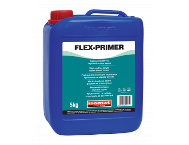 Isomat Flex Primer Λευκό 5Kg Ακρυλικό Αστάρι Νερού