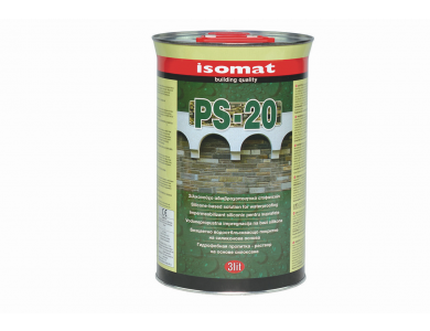 Isomat PS-20 Διάφανο 3Lt Σιλικονούχο Αδιαβροχοποιητικό επιφανειών