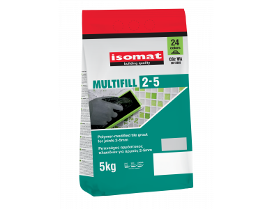 Isomat Multifill 2-5 (09) Ανοιχτό Καφέ 5Kg Έγχρωμος, Τσιμεντοειδής Αρμόστοκος Πλακιδίων