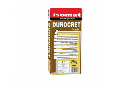 Isomat Durocret Γκρι 25Kg Ρητινούχο Επισκευαστικό Τσιμεντοκονίαμα