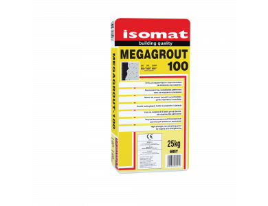 Isomat Megagrout - 100 Γκρι 25Kg Χυτό Μη Συρρικνούμενο Τσιμεντοκονίαμα για Επισκευές και Ενισχύσεις 