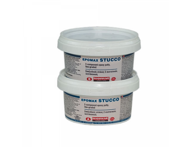 Isomat Epomax Stucco Γκρι 1Kg Εποξειδικός Στόκος 2 Συστατικών Ιδιαίτερα Λεπτόκοκκος