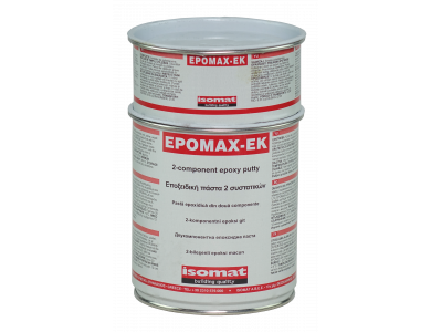 Isomat Epomax- EK Γκρι 1Kg Εποξειδική Πάστα 2 Συστατικών για Επισκευές Σφραγίσεις Συγκολλήσεις