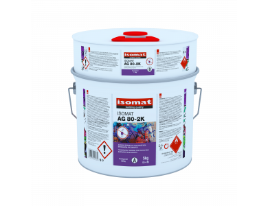 Isomat AG 80- 2K Διάφανο 5Kg Πολυουρεθανικό Βερνίκι 2 συστατικών για την Προστασία Eπιφανειών από Graffiti και Περιβαλλοντικούς Ρύπους