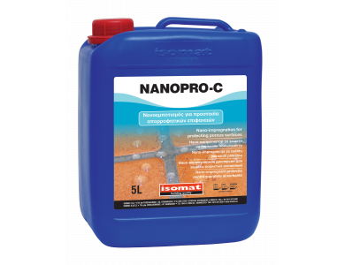 Isomat Nanopro-C Διάφανο 5Lt Νανοεμποτισμός για Προστασία Απορροφητικών Επιφανειών από την Υγρασία και τη Δημιουργία Αλάτων