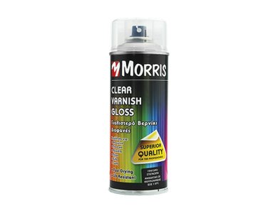 Morris Διάφανο Βερνίκι Σπρέι 400ml Γυαλιστερό