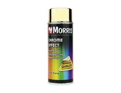 Morris Chrome Effect Σπρέι Χρώματος Χρυσό - 0,40Lt Γυαλιστερό