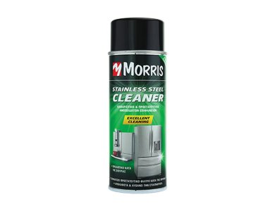 Morris Stainless Steel Cleaner Σπρέι Καθαριστικό - Προστατευτικό Inox Επιφανειών 0,40Lt