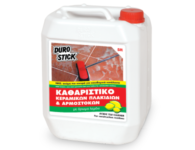 Durostick Όξινο Καθαριστικό Πλακιδίων Διάφανο 5Lt Για Οικοδομικά Κατάλοιπα