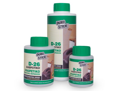 Durostick D -26 Διαυγές 0,25Lt Διαβρωτικό και Αφαιρετικό Χρωμάτων και Βερνικιών