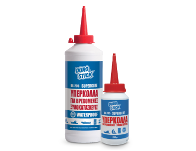 Durostick DS- 205 Super Glue Μπεζ 0,250Kg Υπερκόλλα για Βρεχόμενες Ξυλοκατασκευές