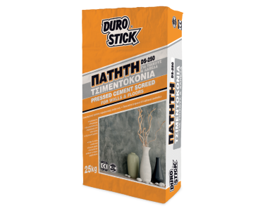 Durostick DS- 250 Γκρι Σκούρο 25Kg Πατητή Τσιμεντοκονία για Τοίχους και Δάπεδα