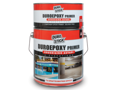 Durostick Duroepoxy Primer Διάφανο 2Kg (Α+Β) Εποξειδικό Αστάρι 2 Συστατικών Με Διαλύτες