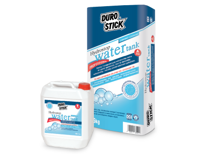 Durostick Hydrostop Watertank Γκρι 35Kg Εύκαμτο Επαλειφόμενο Στεγανωτικό Κονίαμα Δύο Συστατικών