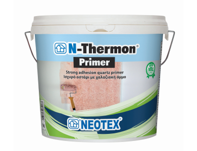 Neotex N-Thermon Primer 15Kg Χαλαζιακό Αστάρι Υψηλής Πρόσφυσης με άμμο Μικρής και Μεσαίας Κοκκομετρίας