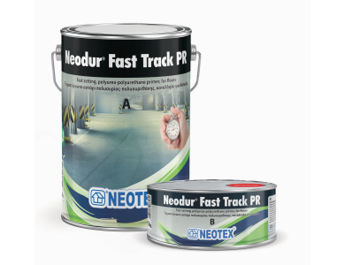 Neotex Neodur Fast Track PR Διάφανο 4Kg (A+B) Ταχυστέγνωτο Υβριδικό Αστάρι