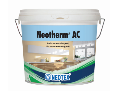 Neotex Neotherm AC Λευκό 3Lt Αντισυμπυκνωτική Αντιβακτηριδιακή βαφή Eσωτερικών Χώρων
